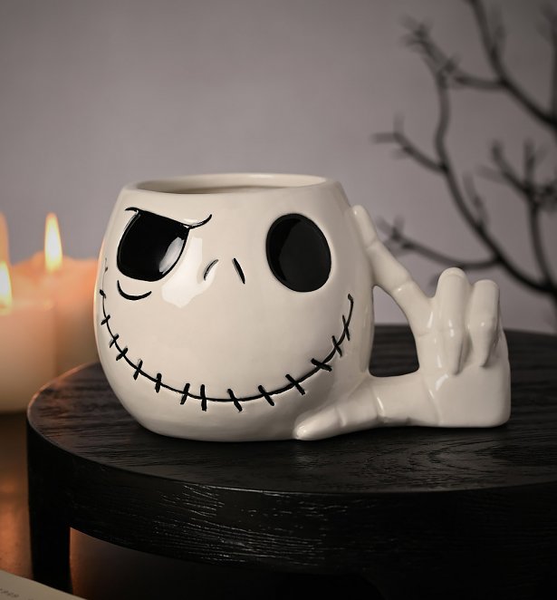 Disney The Nightmare Before Christmas Jack Skellington Shaped Mug Disney The Nightmare Before Christmas Jack Skellington Shaped Mug