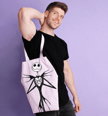 Disney The Nightmare Before Christmas Jack & Sally Coffin Tote from Cakeworthy