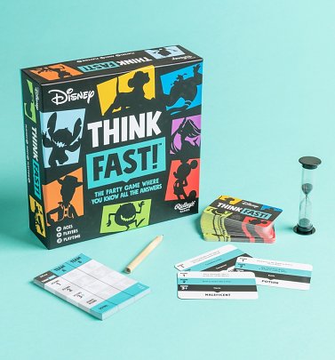 Disney Think Fast Party Game