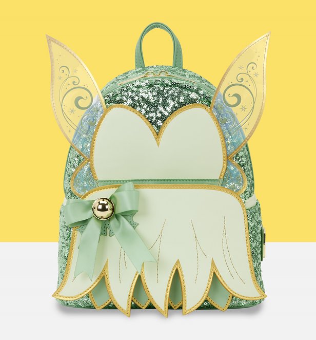 Loungefly Disney Tinker Bell Holiday Mini Backpack Loungefly Disney Tinker Bell Holiday Mini Backpack