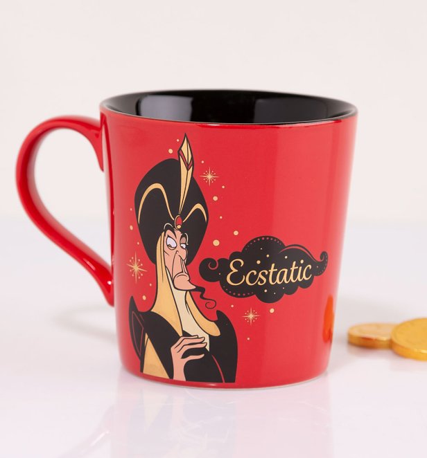 Disney Villains Aladdin Jafar Ecstatic Tapered Mug Disney Villains Aladdin Jafar Ecstatic Tapered Mug