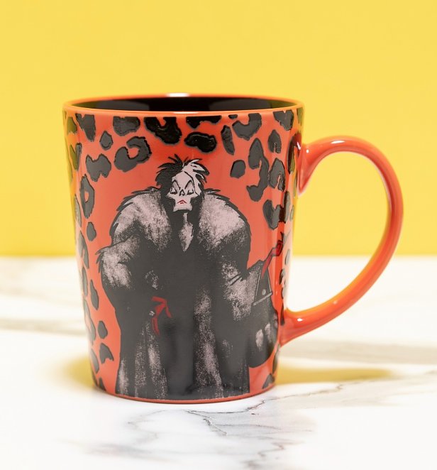 Disney Villains 101 Dalmatians Cruella De Vil Mug from Funko Disney Villains 101 Dalmatians Cruella De Vil Mug from Funko