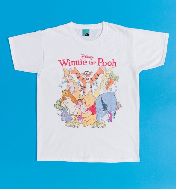 Winnie The Pooh And Friends White T-Shirt Winnie The Pooh And Friends White T-Shirt