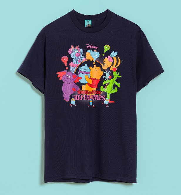 Disney Winnie The Pooh Heffalumps Navy T-Shirt Disney Winnie The Pooh Heffalumps Navy T-Shirt