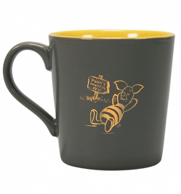 Disney Winnie The Pooh Rather Be In Bed Foil Finish Mug Disney Winnie The Pooh Rather Be In Bed Foil Finish Mug