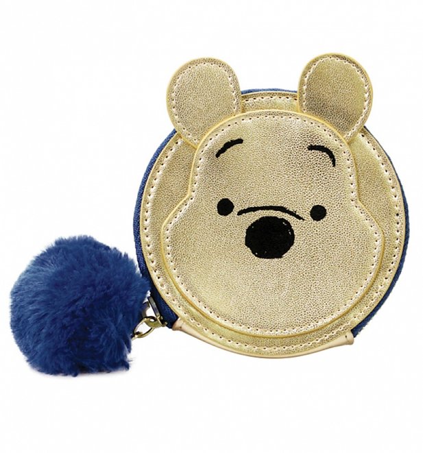 Disney Winnie The Pooh Shaped Metallic Coin Purse Disney Winnie The Pooh Shaped Metallic Coin Purse