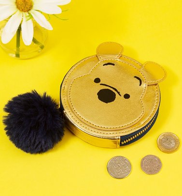 Disney Winnie The Pooh Shaped Metallic Coin Purse Disney Winnie The Pooh Shaped Metallic Coin Purse