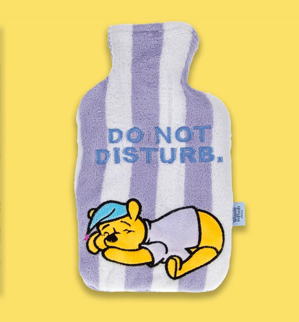 Disney Winnie the Pooh Do Not Disturb Hot Water Bottle from Mad Beauty