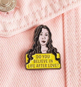 Do You Believe Cher Enamel Pin Do You Believe Cher Enamel Pin