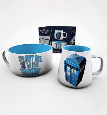 Doctor Who Breakfast Set Doctor Who Breakfast Set
