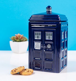 Doctor Who Ceramic Tardis Cookie Jar Doctor Who Ceramic Tardis Cookie Jar