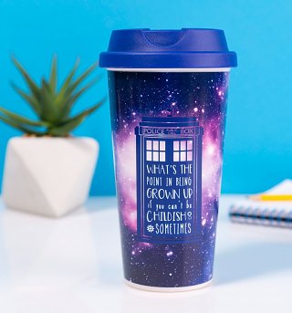 Doctor Who Galaxy Travel Mug Doctor Who Galaxy Travel Mug
