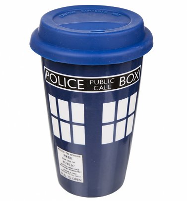 Doctor Who TARDIS Travel Mug Doctor Who TARDIS Travel Mug