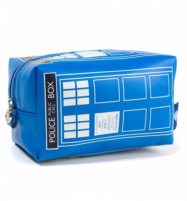 Doctor Who Tardis Shaped Wash Bag Doctor Who Tardis Shaped Wash Bag
