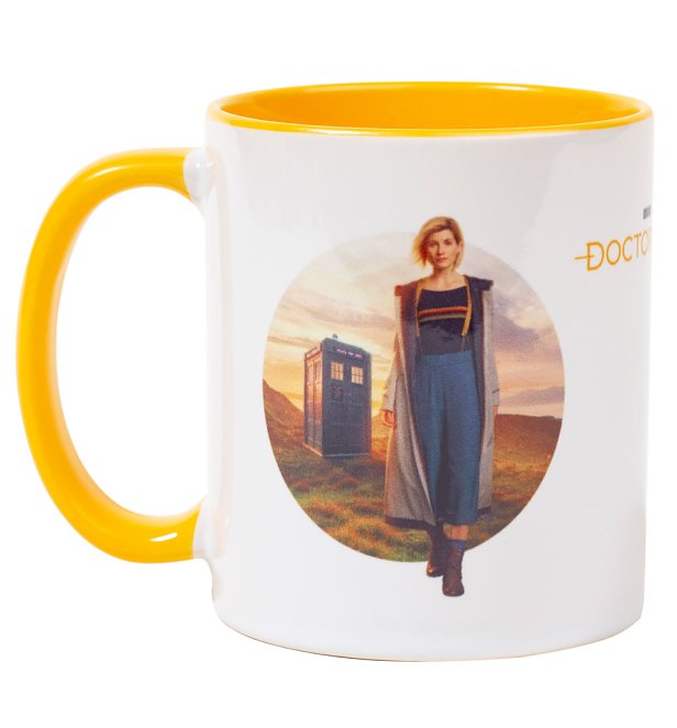 Doctor Who Thirteenth Doctor Coloured Mug Doctor Who Thirteenth Doctor Coloured Mug