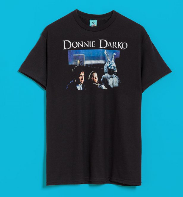 Donnie Darko Inspired Black T-Shirt With Back Print Donnie Darko Inspired Black T-Shirt With Back Print