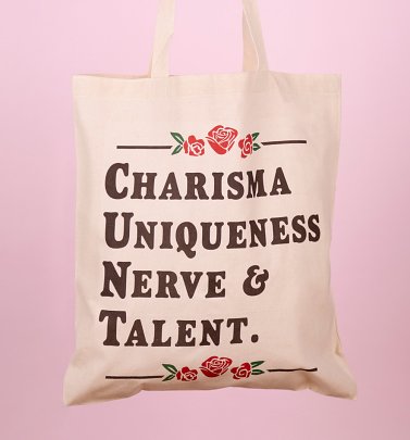 Charisma Uniqueness Nerve And Talent Tote Bag Charisma Uniqueness Nerve And Talent Tote Bag