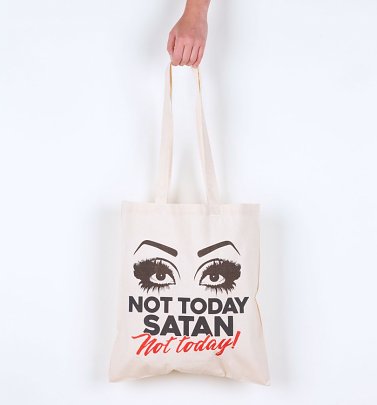 Not Today Satan Tote Bag Not Today Satan Tote Bag