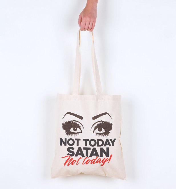 Drag Race Inspired Not Today Satan Tote Bag