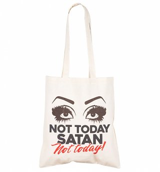 Not Today Satan Tote Bag Not Today Satan Tote Bag