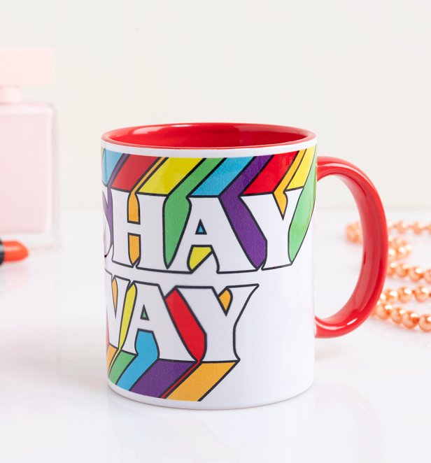 Sashay Away Red Handle Mug