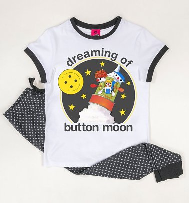 Button Moon Pyjama Set Button Moon Pyjama Set