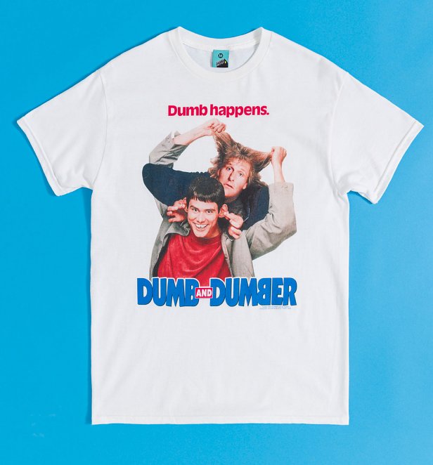 Dumb And Dumber White T-Shirt Dumb And Dumber White T-Shirt