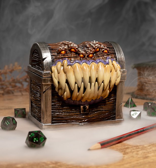 Dungeons & Dragons Mimic Chest Dice Box