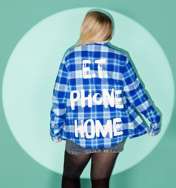 E.T. Phone Home Flannel Shirt from Cakeworthy