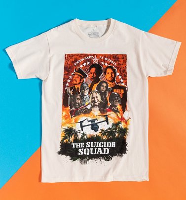 Ecru Suicide Squad LA Muete T-Shirt