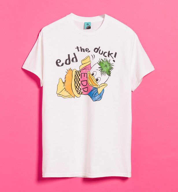 Edd The Duck Inspired White T-Shirt