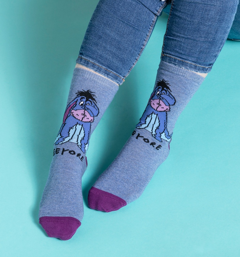 eeyore slipper socks