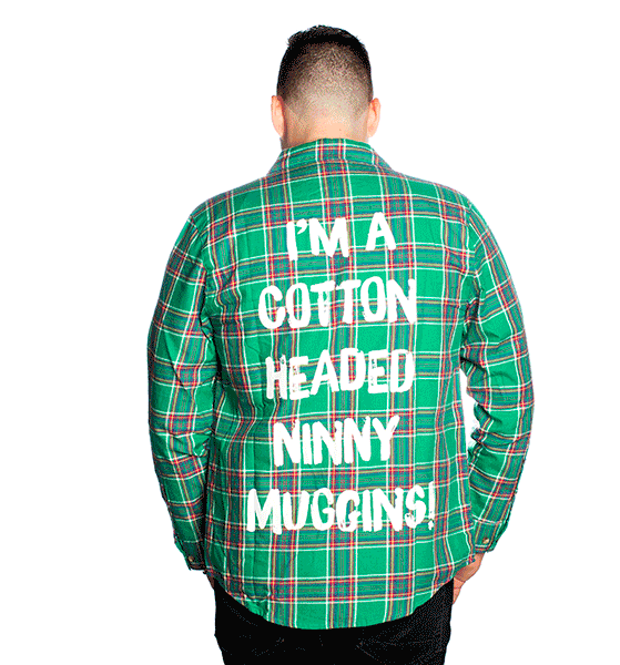 Elf Flannel Shirt from Cakeworthy Elf Flannel Shirt from Cakeworthy