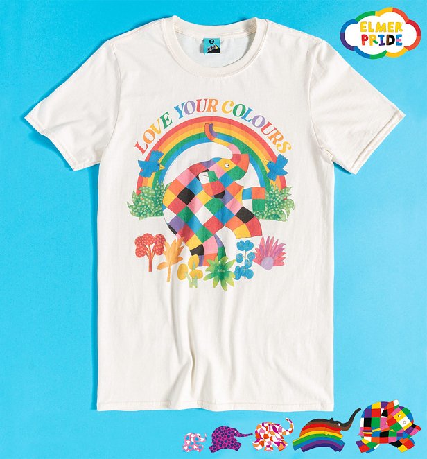 Elmer Love Your Colours Pride Charity T-Shirt