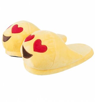 Emoji Love Heart Smiley Slippers Emoji Love Heart Smiley Slippers