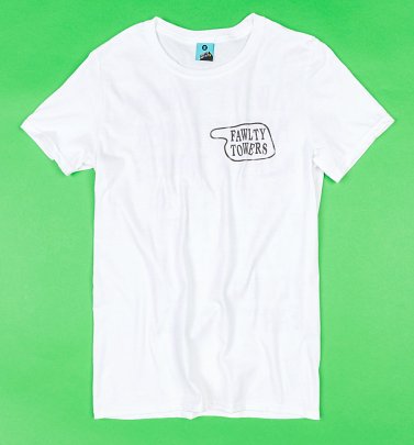 Fawlty Towers Signage White T-Shirt Fawlty Towers Signage White T-Shirt