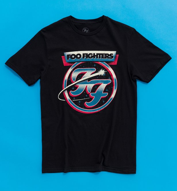 Foo Fighters Comet Logo Black T-Shirt