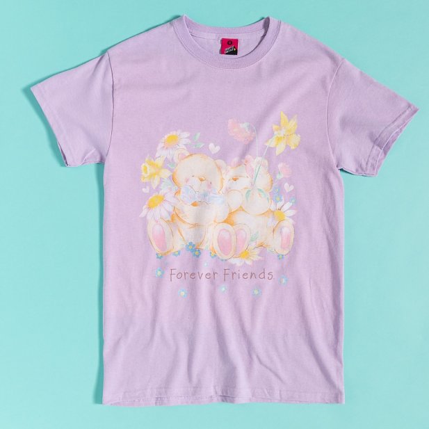 Forever Friends Bears Orchid T-Shirt Forever Friends Bears Orchid T-Shirt