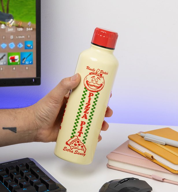 Fortnite Pizza Pit Water Bottle Fortnite Pizza Pit Water Bottle
