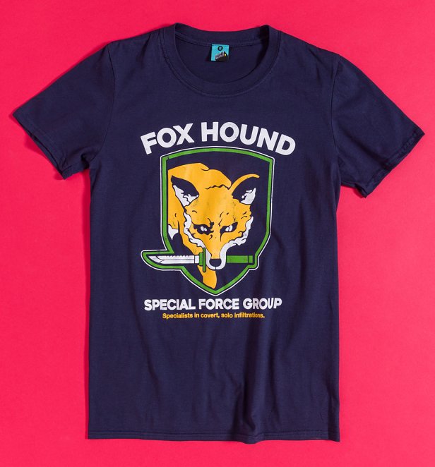 Fox Hound Navy T-Shirt