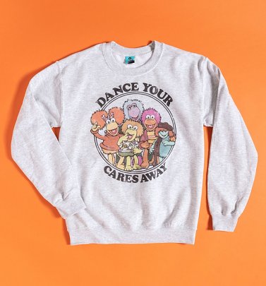 Fraggle Rock Dance Your Cares Away Sweater Fraggle Rock Dance Your Cares Away Sweater