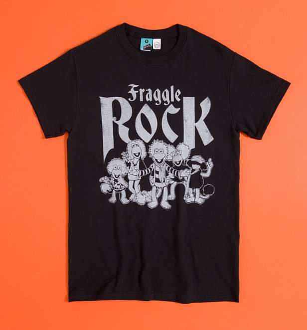 Fraggle Rock Dark Rock Black T-Shirt Fraggle Rock Dark Rock Black T-Shirt