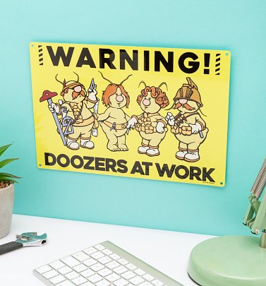 Fraggle Rock Doozers At Work Metal Sign Fraggle Rock Doozers At Work Metal Sign