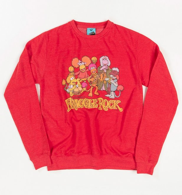 Fraggle Rock Group Red Sweater