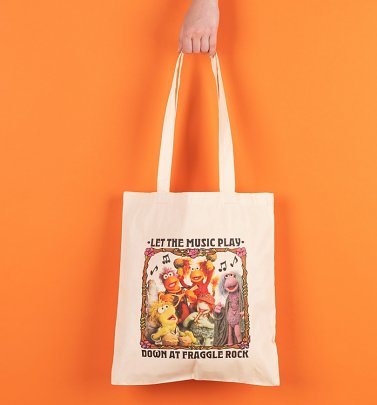 Fraggle Rock Let The Music Play Tote Bag Fraggle Rock Let The Music Play Tote Bag
