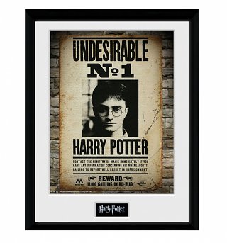Framed Harry Potter Undesirable No.1 30 x 40cm Collectors Print Framed Harry Potter Undesirable No.1 30 x 40cm Collectors Print