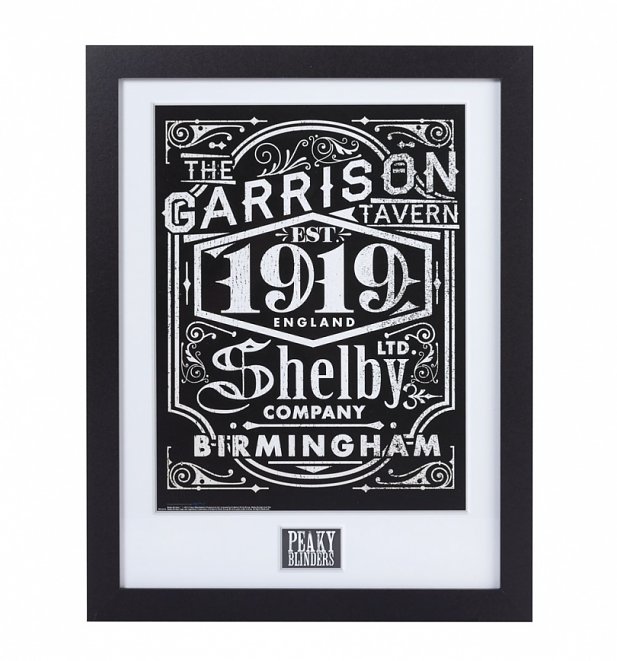 Framed Peaky Blinders Shelby Company Limited 30cm x 40cm Art Print Framed Peaky Blinders Shelby Company Limited 30cm x 40cm Art Print