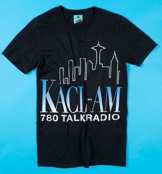 Frasier Inspired KACL-AM Talk Radio Black T-Shirt Frasier Inspired KACL-AM Talk Radio Black T-Shirt