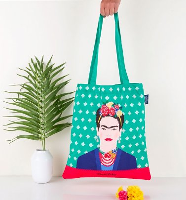 Frida Kahlo Green Tote Bag Frida Kahlo Green Tote Bag