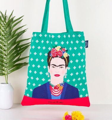 Frida Kahlo Green Tote Bag Frida Kahlo Green Tote Bag